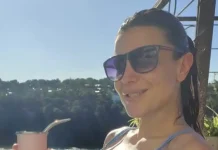 Rincón usó a los 40 años una microbikini y mostró su cuerpo