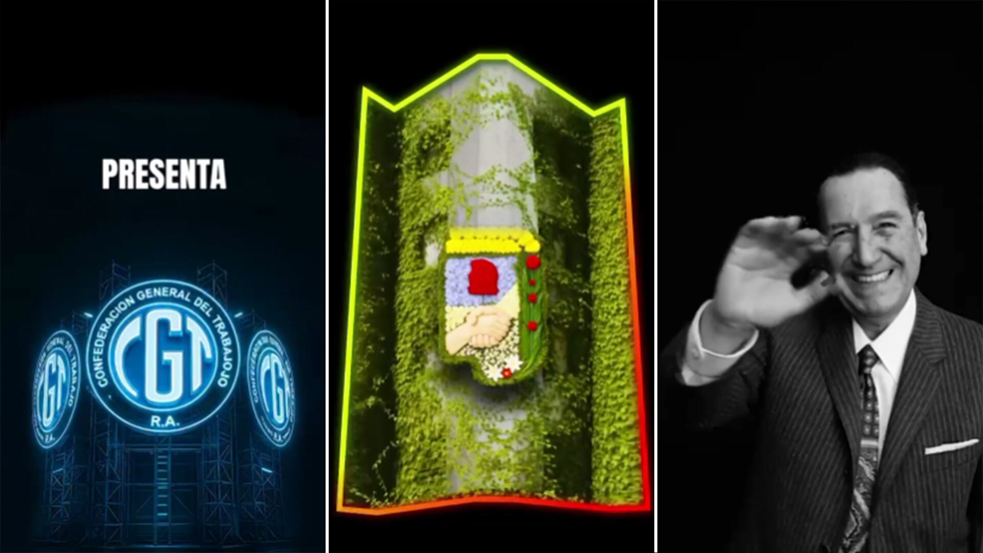 Sin marchas ni discursos, pero con mapping y streaming: la inusual fórmula de la CGT para el 17 de octubre