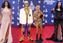 Premios Grammy Latinos: los mejores looks en la alfombra roja
