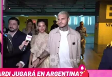 La China Suárez presentó su serie “La hija del Fuego”, acompañada de Mauro Icardi