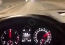 Un hombre se filmó manejando a 170 km/h con su hijo como acompañante y le quitaron la licencia