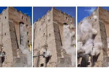 Muere un trabajador en Roma tras el derrumbe de la Torre dei Conti