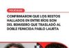 Confirmaron que los restos hallados en Entre Ríos son del remisero que trasladó a Pablo Laurta