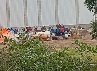 Tucumán Se registró un incendio en un galpón ubicado en Los Nogales