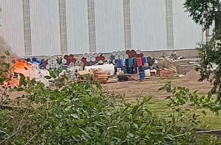 Tucumán Se registró un incendio en un galpón ubicado en Los Nogales