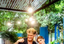 La reacción de Ian Lucas al hablar de versiones de romance con Evangelina Anderson