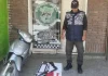 Allanamiento por abigeato: secuestran armas, una moto y herramientas