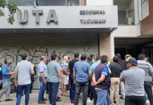 UTA realizará un paro este jueves en las líneas urbanas