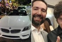 Detienen a un concejal de La Libertad Avanza: 1,15 de alcohol, copas en la mano y un BMW sin patente