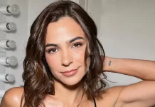 Agustina Cherri presentó su emprendimiento, lejos de la actuación