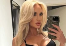 Luli Salazar recibió los 45 años con tacos y una microbikini