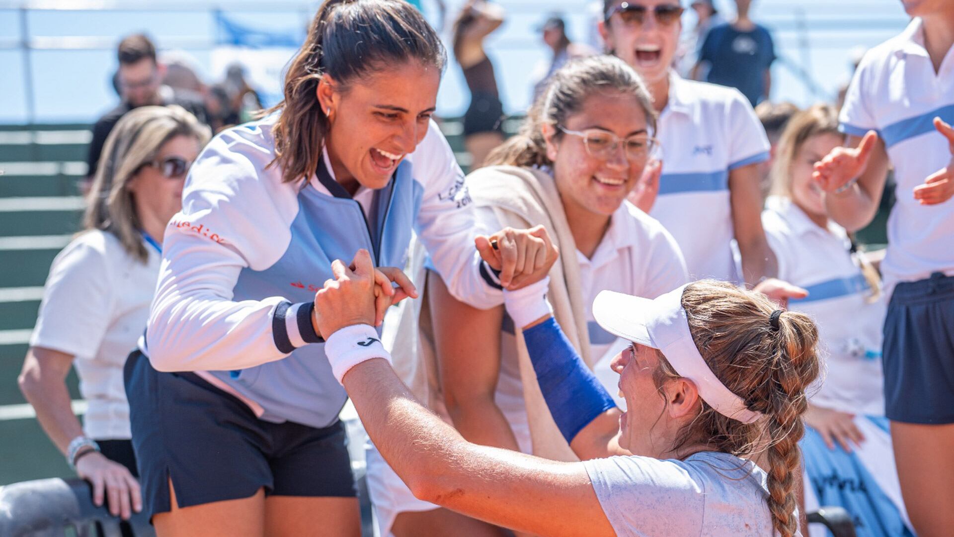 Argentina tuvo un día perfecto en la Billie Jean King Cup: venció 3-0 a Eslovaquia y se acerca a la clasificación