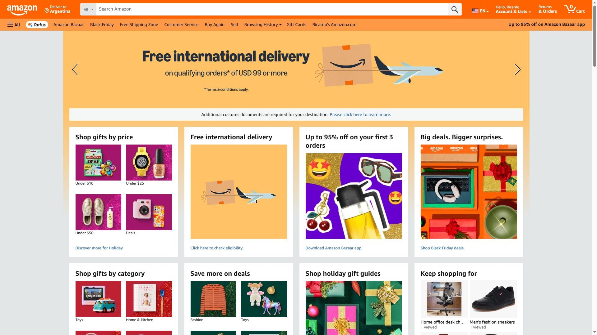 Black Friday: 8 sitios para buscar ofertas y comprar en el exterior con servicio puerta a puerta o courier