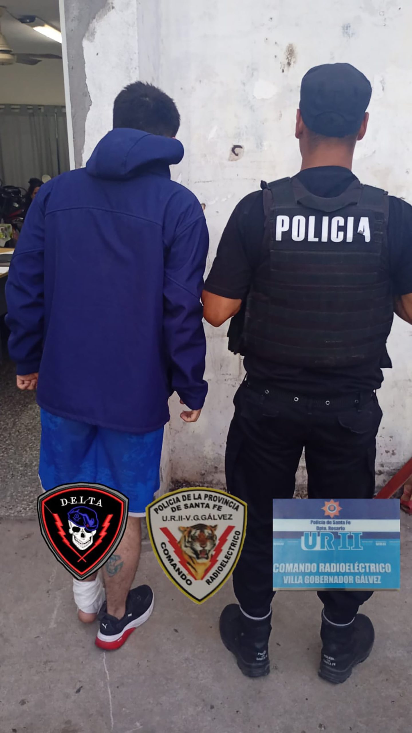 Cinematográfica persecución en Santa Fe: intentó evadir un control, la policía lo encerró y finalmente lo detuvo