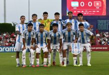 Con la clasificación asegurada a la próxima fase, Argentina supera 1-0 a Fiyi en el Mundial Sub 17