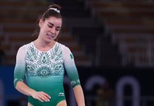 Dafne Navarro obtiene su clasificación a semifinales del mundial de gimnasia de trampolín en Pamplona 2025
