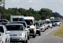 El fin de semana XXL arrancó con demoras por un accidente y tránsito intenso en la Ruta 2