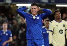 El show de Enzo Fernández en la goleada del Chelsea ante Barcelona: dos gritos anulados, una asistencia y un aporte clave