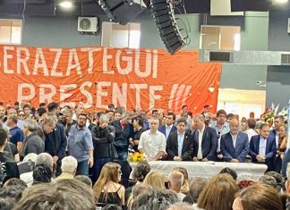 En el velorio del intendente Mussi, Axel Kicillof y Máximo Kirchner se reencontraron por primera vez tras las elecciones