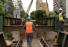 Finaliza la renovación del puente del tren Mitre que cruza la avenida Elcano: cuándo comenzará a normalizarse el tránsito en la zona