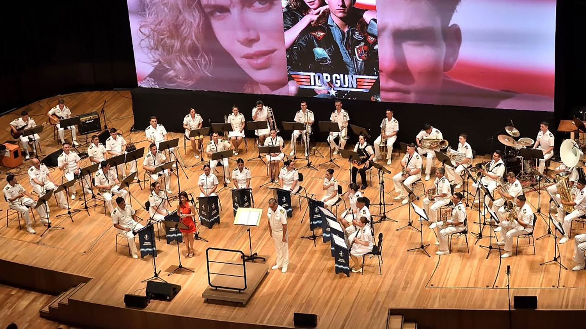 La Banda del Estado Mayor General de la Armada vivió una gala de película por el Día Internacional de la Música