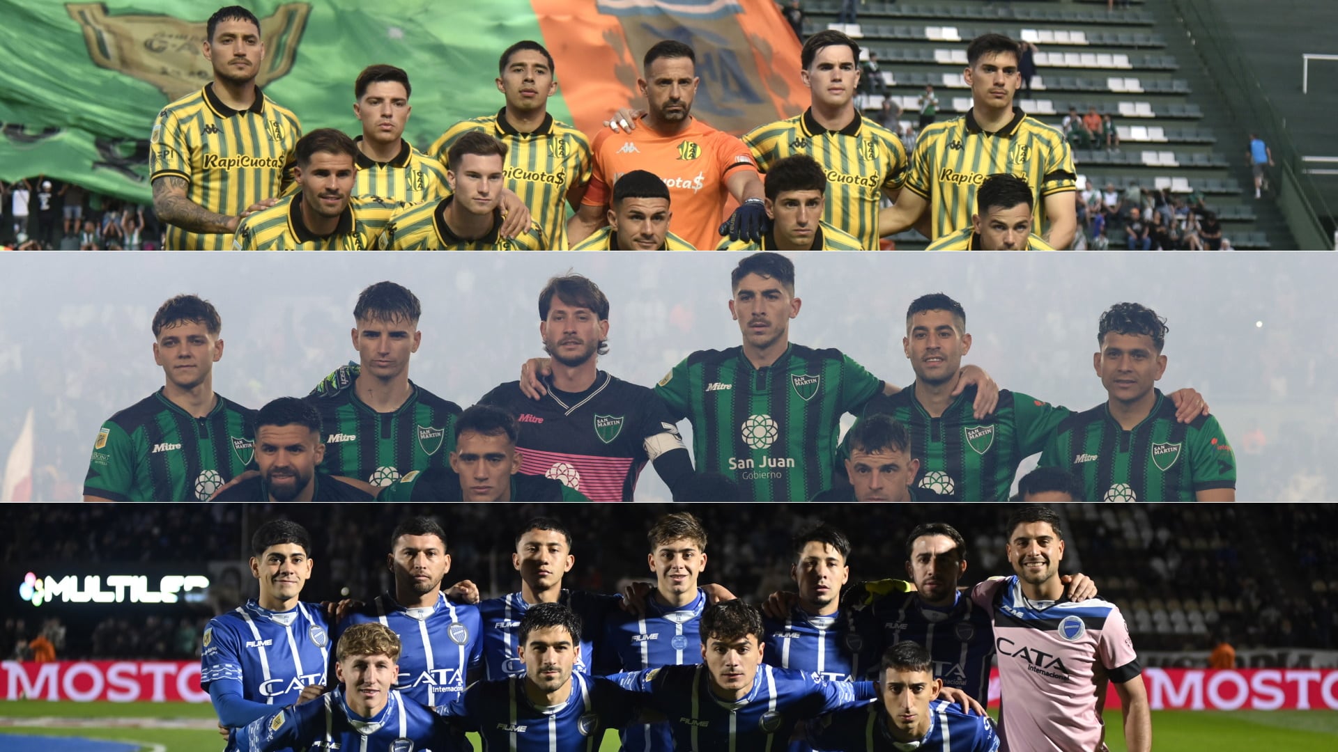 La calculadora del descenso: Aldosivi, San Martín de San Juan y Godoy Cruz, entre la lucha por la permanencia y un posible desempate