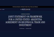 La Libertad Avanza destacó el acuerdo comercial que Argentina alcanzó con Estados Unidos