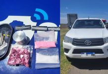 Lo detuvieron por exceso de velocidad y sintieron olor a marihuana: tenía más de 100 dosis de distintas drogas