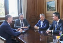 Martín Llaryora habló de su reunión con Santilli y Adorni: “Hay una nueva etapa, abierta al diálogo”