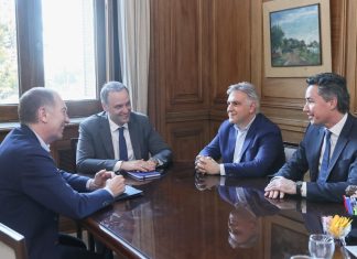 Martín Llaryora habló de su reunión con Santilli y Adorni: “Hay una nueva etapa, abierta al diálogo”