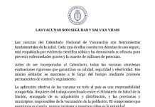 Tras el insólito acto en el Congreso, el Gobierno ratificó la seguridad y la gratuidad de las vacunas junto a 22 ministros de Salud