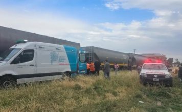 Una mujer fue arrollada por un tren en Bahía Blanca: sufrió la amputación de ambas piernas y está en terapia intensiva