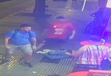 Video: dos hinchas de Atlanta golpearon a dos hombres y les robaron una camiseta de Chacarita en Villa Crespo