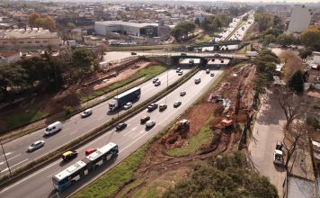 Vuelven a cerrar la autopista Dellepiane por obras: qué días y en qué horario no se podrá circular