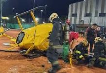 El piloto del helicóptero que se estrelló en Palermo fue imputado por lesiones culposas