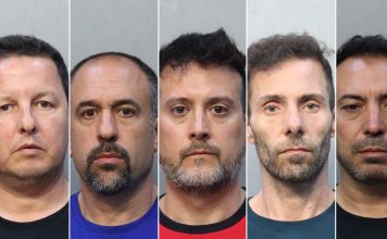 Cinco argentinos fueron arrestados en Miami acusados de robar en el shopping más concurrido