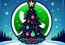 Cómo activar el “modo árbol de Navidad” de WhatsApp