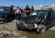 Corrían picadas borrachos en Comodoro Rivadavia y no provocaron una tragedia de milagro