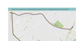 Cuándo reabrirá la autopista Dellepiane tras el cierre por obras de este fin de semana largo