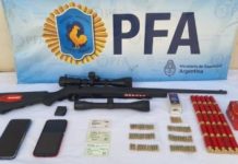 Desarticularon una red de tráfico de armas y drogas en Santa Fe: 12 detenidos