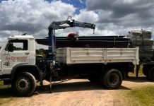 Secuestraron a un chofer en La Plata y usaron su camión para seguir con el raid delictivo