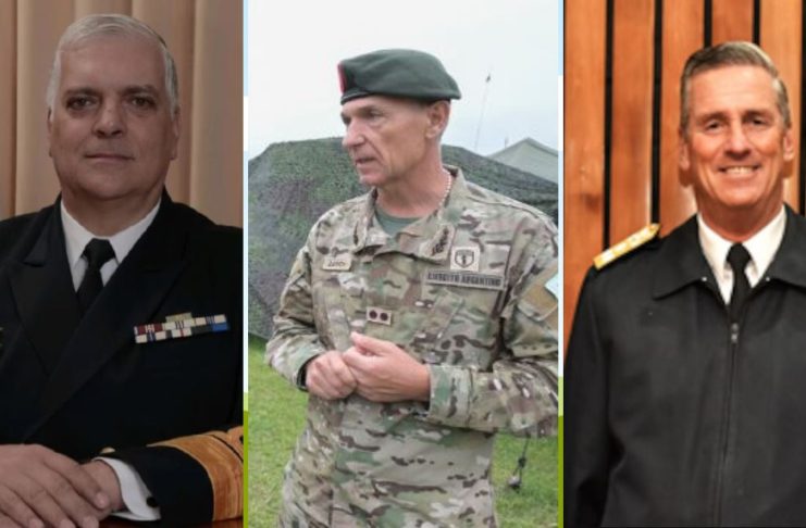 Uno por uno, quiénes son los nuevos miembros de la cúpula de las Fuerzas Armadas